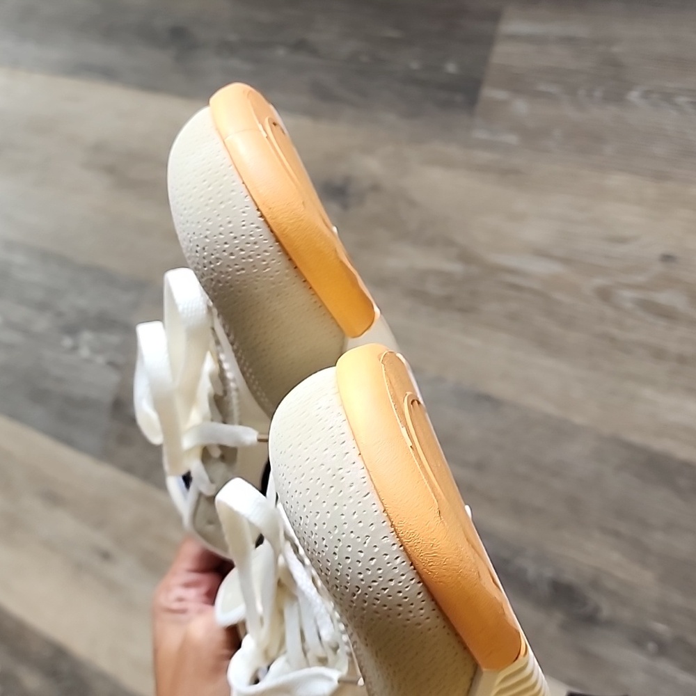 Cream and Black Sneakers - Picture 7 of 13